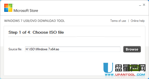 Windows7 USB/DVD Download Tool (简单制作U盘启动安装Win7)
