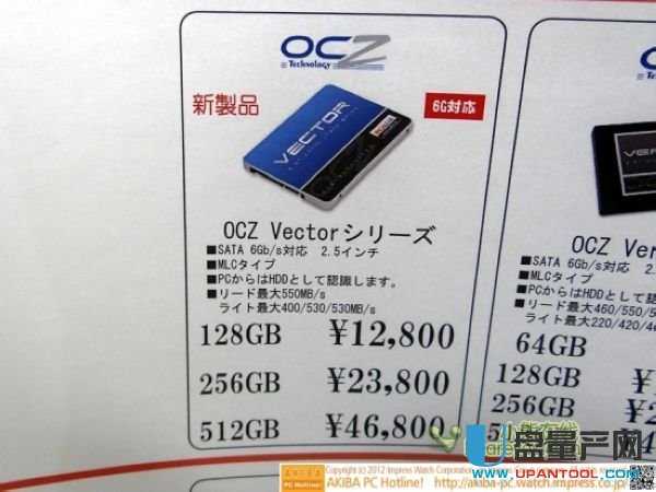 Barefoot 3主控OCZ Vector 256GB SSD固态盘怎么样