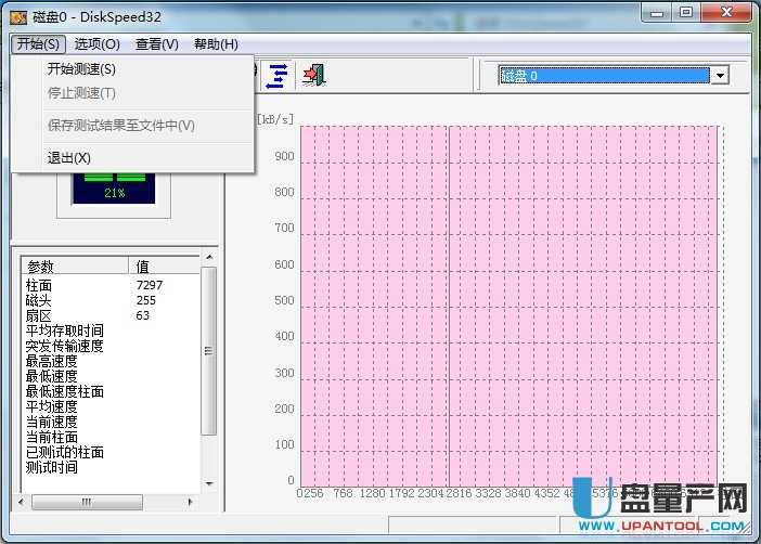 DiskSpeed32硬盘速度测试软件3.0中文绿色版