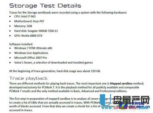 影驰SSD固态盘PCMark7详细实机测试