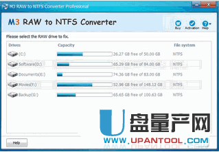 M3 RAW to FAT32/NTFS Converter转换工具V3.6.0.0特别版