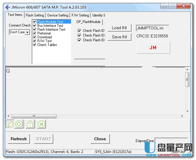 JM606/JM607开卡工具MPTool A.2.03.103