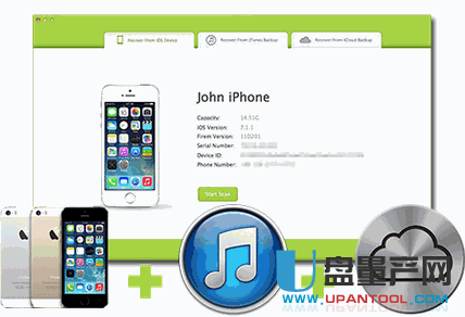 恢复意外删除的iPhone数据Fone Rescue 4.3.0 For Mac