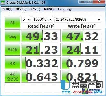 英睿达MX100在SATA3.0 i3本本升级中的性能怎么样测试