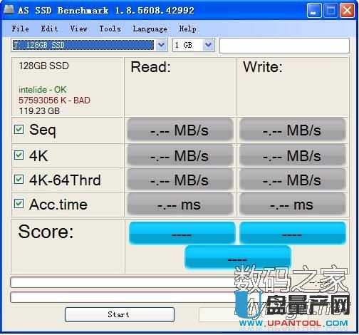 金胜K300-128G SSD固态硬盘怎么样拆机测试