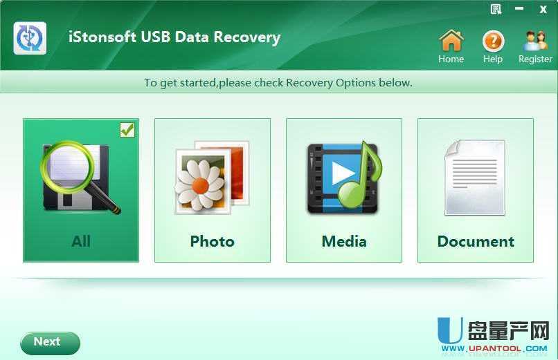 iStonsoft USB Data Recovery（U盘\SD卡数据恢复工具）2.1.20中文注册版