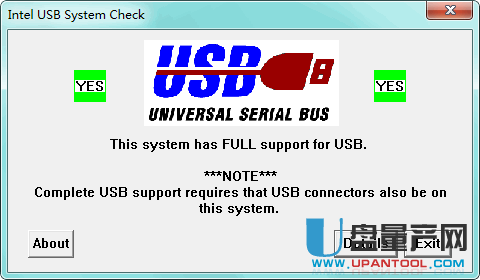 USB口检测修复工具Intel USB System Check 3.01绿色官方版