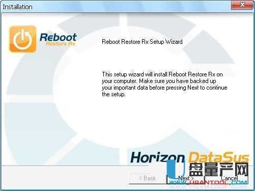 重启系统还原工具Reboot Restore Rx 2.1 Build 20151022免费版