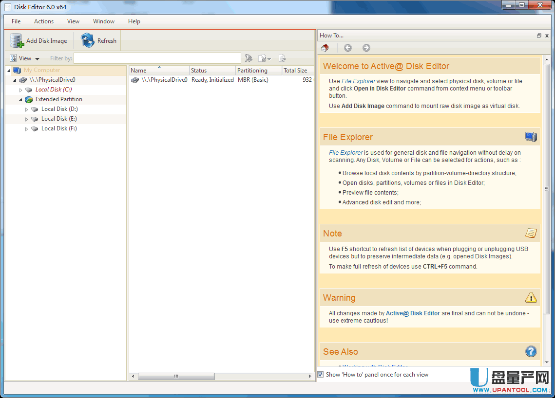 硬盘修复恢复数据工具Active Disk Editor6.0.37免费版