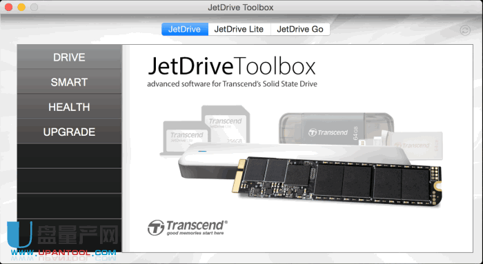 创见JetDrive Toolbox苹果固态硬盘优化数据恢复工具