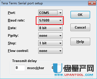 Tera Term串口设置