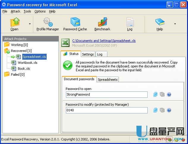 excel密码软件Excel Password Recovery 7.0.0.0免费版