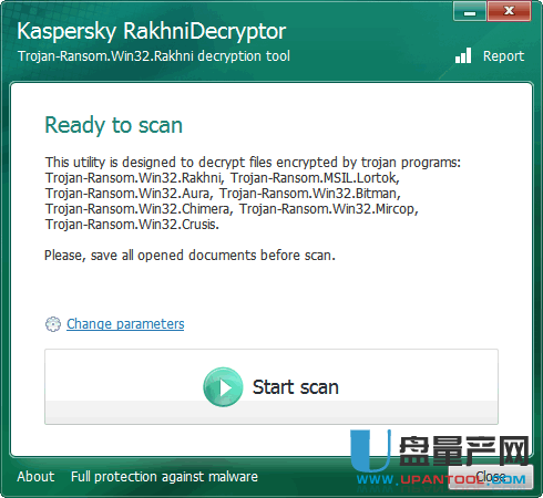 RSA4096损坏文件恢复软件卡巴斯基RakhniDecryptor1.17.81免费版