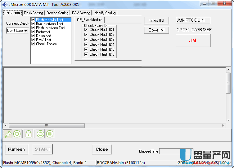 JMF608固态硬盘开卡软件MP V2.03.081带固件版