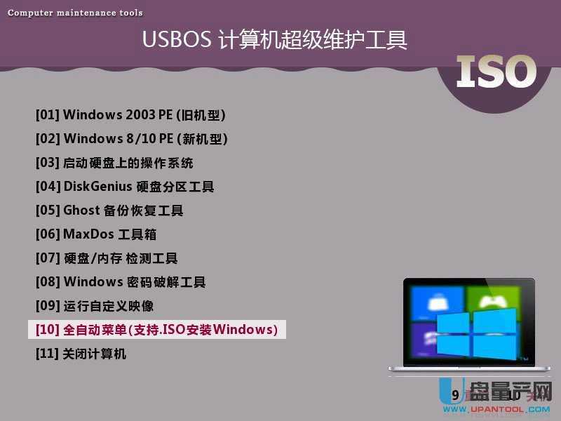 USBOS V3.0彪悍版U盘启动盘制作工具-用于PC/工控机/服务器/Surface/Mac