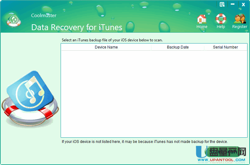 iTunes数据恢复软件Coolmuster Data Recovery iTunes 2.1.43注册版