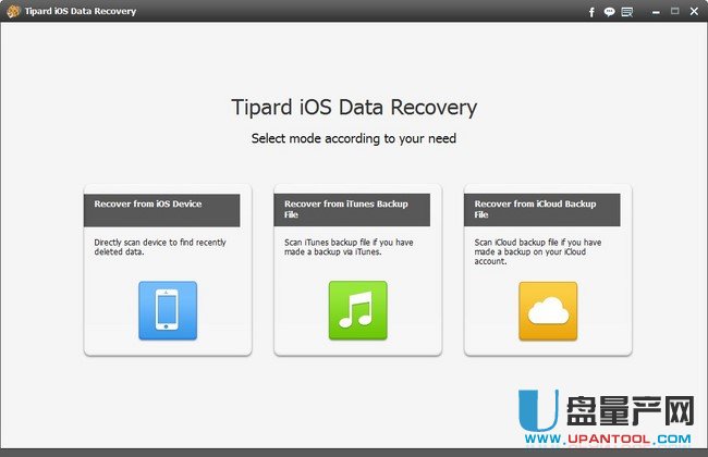 iPhone/iPad已删数据恢复软件Tipard iOS Data Recovery 8.1.20已注册版