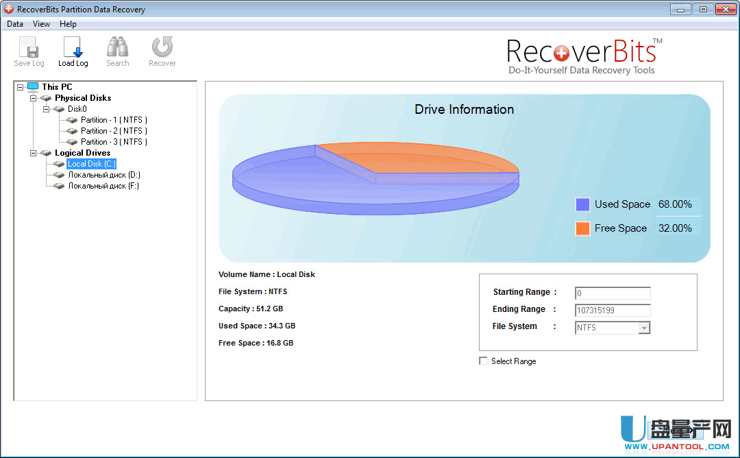 RecoverBits Partition Data Recovery 2.4已注册版