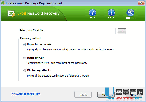 Excel密码恢复软件Top Password Excel Password Recovery 1.80无限制版