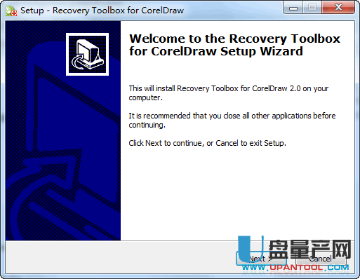 CDR文件修复工具Recovery toolbox for CoreDraw 2.0.7免费版