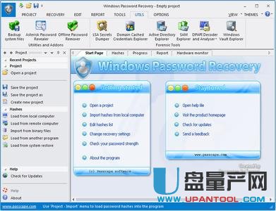 开机密码忘记找回软件Passcape Windows Password Recovery 11.3.0.1051无限制版