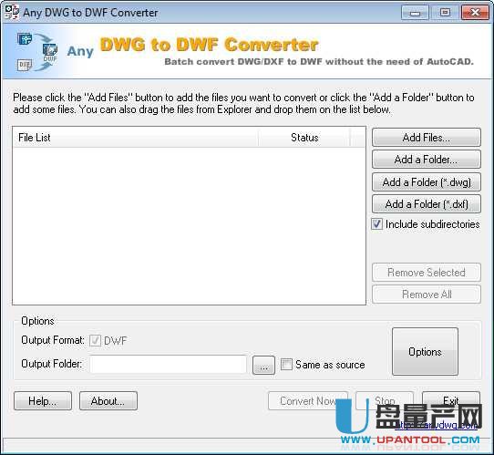 DWG转DWF转换器Any DWG to DWF Converter 2018无限制版