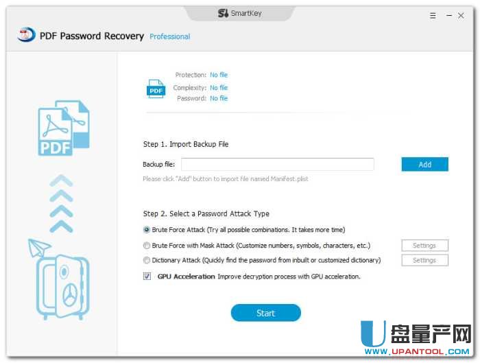Pdf密码移除器SmartKey PDF Password Recovery Pro 8.0无限版
