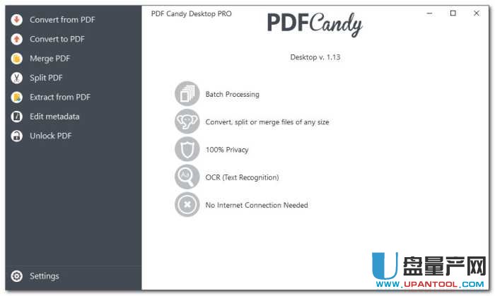 pdf转换器Icecream PDF Candy桌面版2.0绿色注册便携版