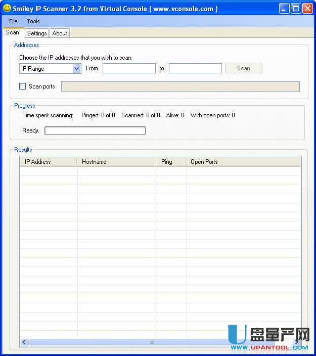 IP端口扫描器Smiley IP Scanner 3.2免费版
