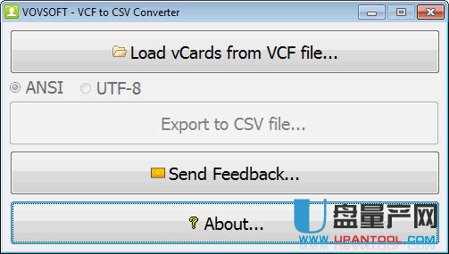 VCF转CSV转换器VovSoft VCF to CSV Converter 1.7特别版