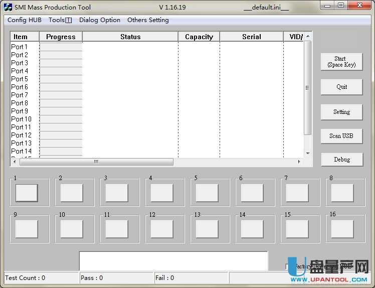 SMI321/SMI324慧荣量产修复工具SMI MPTool V1.16.19 G0608