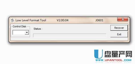 慧荣SMI全系列主控低格修复工具RecoverTool V2.00.04