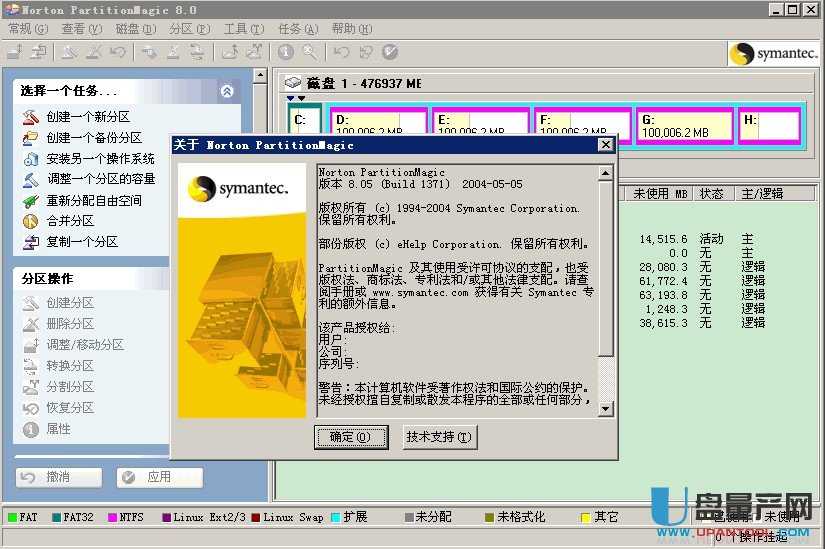 pqmagic 8.05中文版-诺顿最后一版