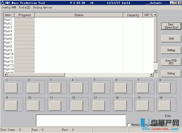 慧荣SM3257ENAA芯片U盘量产工具MPTool v2.03.56 V9 K1118版