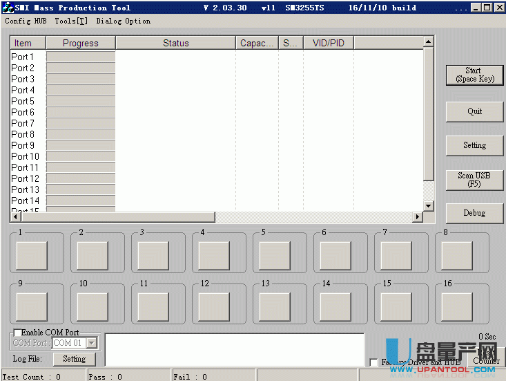 SM3255TS慧荣量产工具v2.03.30 J1116