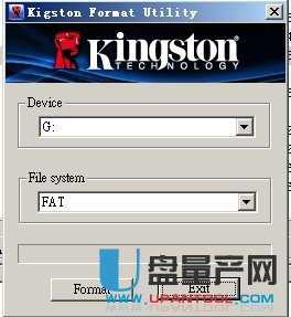 金士顿官方格式化工具Kingston Format Utility 1.0.3.0