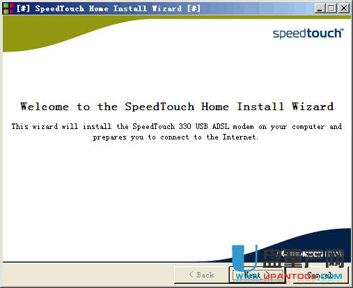 SpeedTouch 330 USB ADSL Modem驱动程序