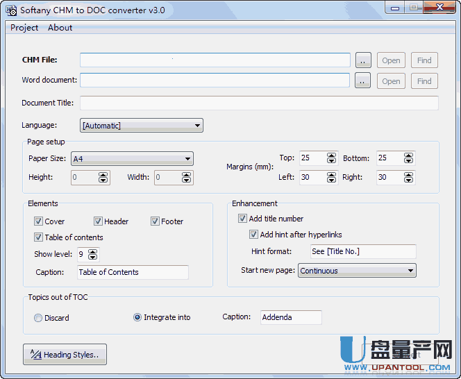 CHM2DOC V3.0注册版