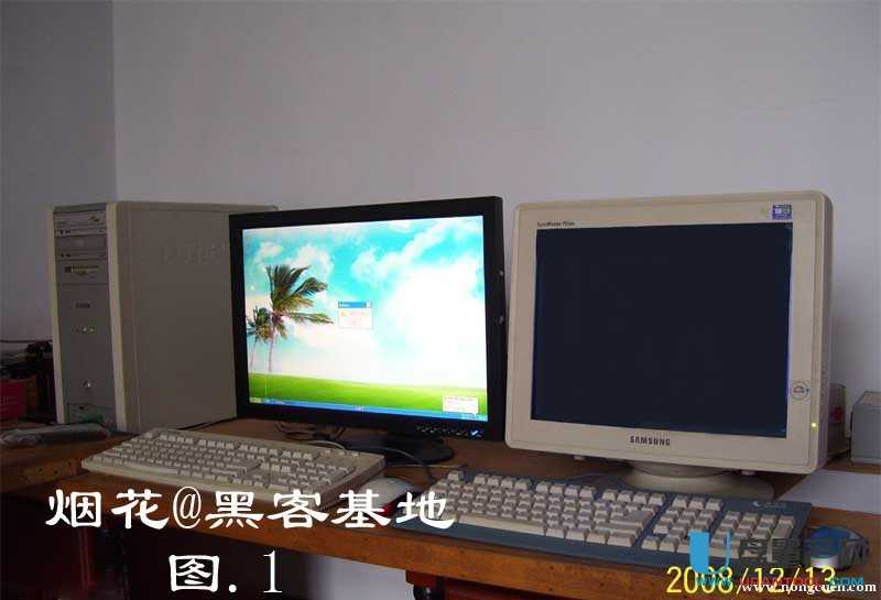 一台电脑两个显示器怎么设置之XP？