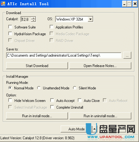 ATIc Install Tool(ATI系列驱动下载器)V1.19.0绿色版