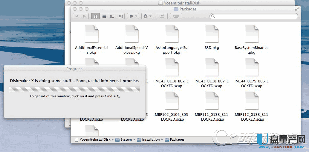 Yosemite DiskMaker X U盘启动盘制作工具V4.0 b4