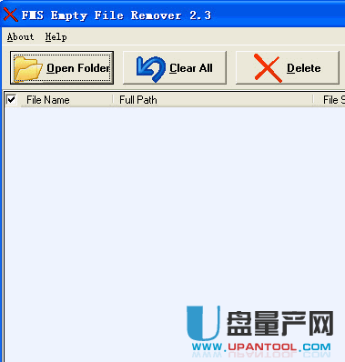 0字节文件清除工具FMS Empty File Remover 3.0.3