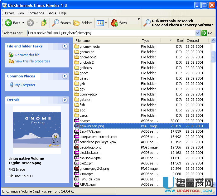 Ext2/Ext3分区文件读取工具DiskInternals Linux Reader 2.3.0官方版