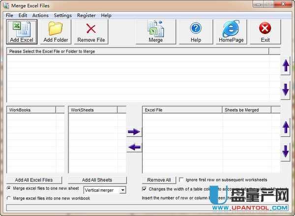 Merge Excel Files(Excel合并器)14.9.1官方免费版