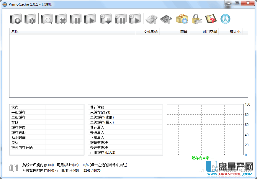 PrimoCache游戏内存加速器2.0中文注册版
