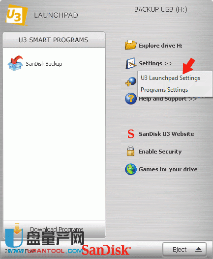怎么把U3版本Launchpad软件移除闪迪U盘