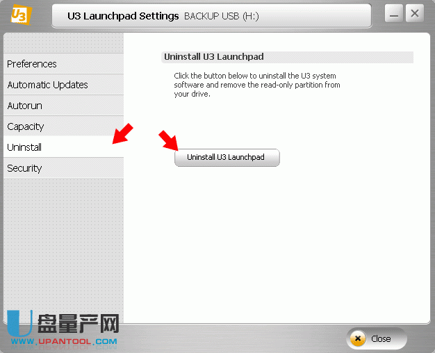 怎么把U3版本Launchpad软件移除闪迪U盘