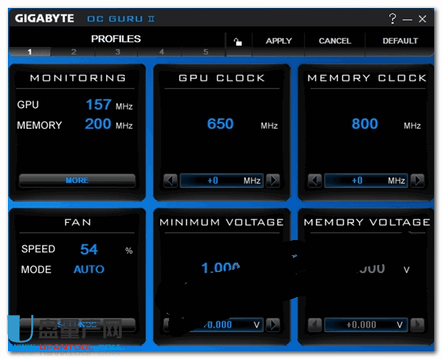 gigabyte oc guru memory monitor
