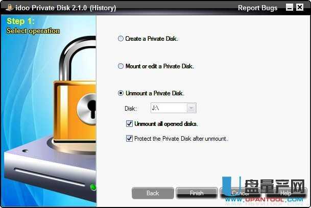 idoo Private Disk(U盘SD卡加密工具)3.0注册版