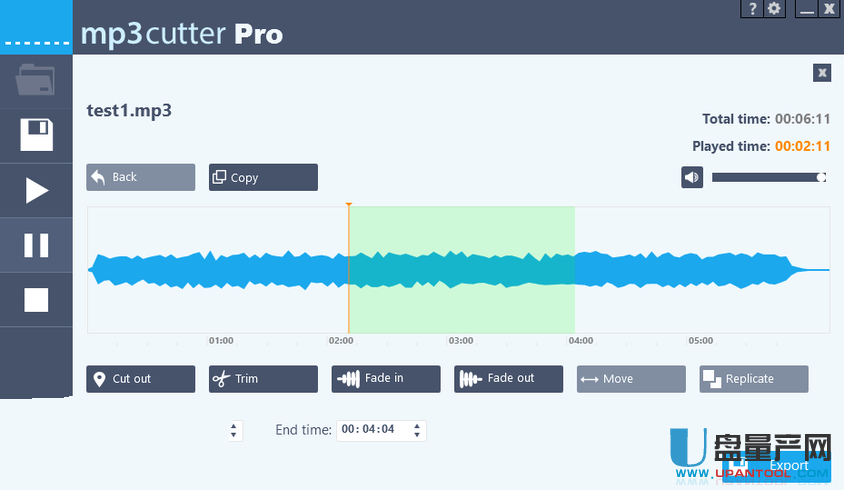 mp3剪切器Abelssoft mp3 cutter Pro 2017 v4.1版